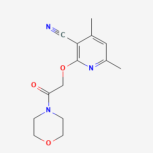Chemical structure of Pim-1 kinase inhibitor 8