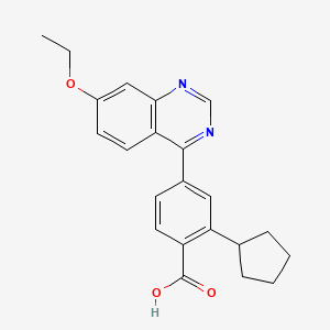 Chemical structure of CaMKK2-IN-1