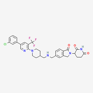 Chemical structure of MYC degrader 1