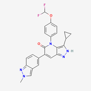Chemical structure of AZ'9567