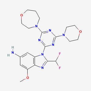 Chemical structure of KTC1101