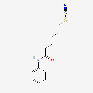 Chemical structure of SelSA