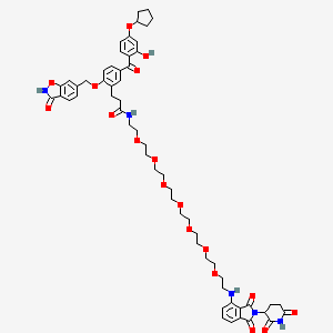 Chemical structure of FOSL1 degrader 1