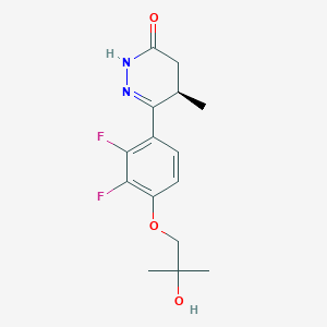Chemical structure of OPB-171775