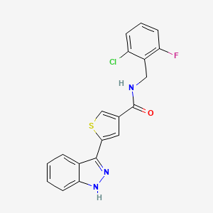Chemical structure of XMU-MP-9