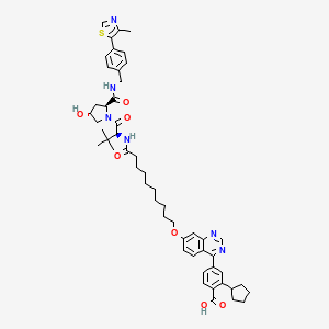 Chemical structure of CC-3240