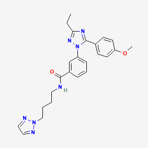 Chemical structure of HJ445A
