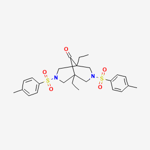 Chemical structure of Tubulin/NEDDylation-IN-1