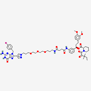 Chemical structure of AUTAC2-2G