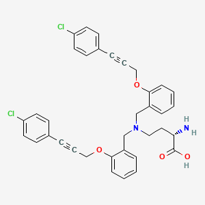 Chemical structure of ASCT2-IN-1