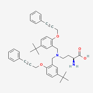 Chemical structure of ASCT2-IN-2