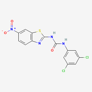 Chemical structure of CXCL-CXCR1/2-IN-1