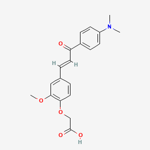 Chemical structure of SMS121