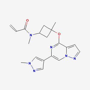 Chemical structure of BIIB129
