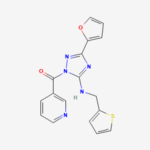 Chemical structure of EGR-1-IN-1