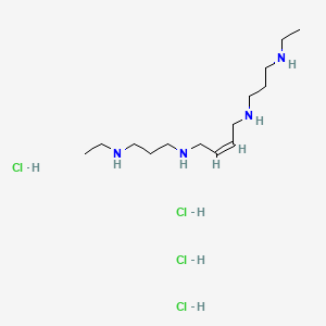 Chemical structure of PG-11047 tetrahydrochloride