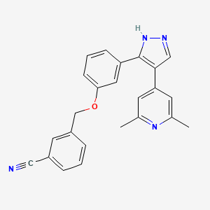 Chemical structure of Lolamicin