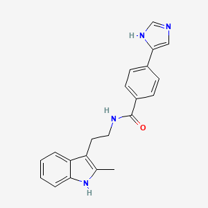Chemical structure of TG8-260