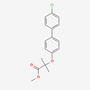 Chemical structure of Methyl clofenapate