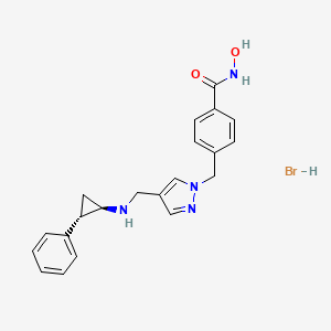 Chemical structure of LSD1/HDAC6-IN-2