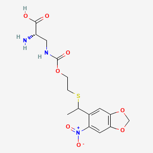 Chemical structure of Photocaged DAP