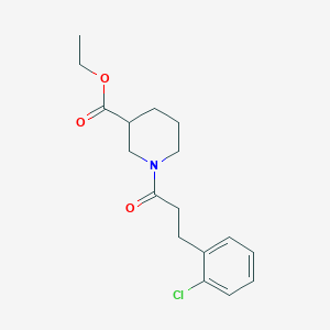 Chemical structure of INF 195