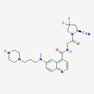 Chemical structure of FT-FAPI-12_9