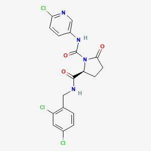 Chemical structure of HEI3090