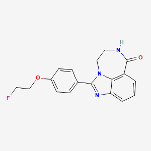 Chemical structure of PARP1-IN-29