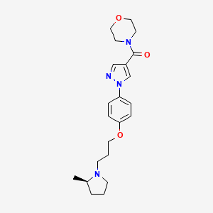 Chemical structure of Enerisant
