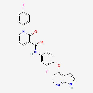 Chemical structure of MET kinase-IN-4