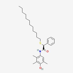 Chemical structure of Eflucimibe