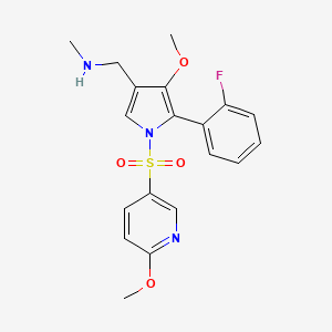 Chemical structure of Padoprazan