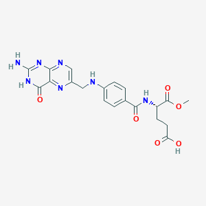 Chemical structure of Folic acid methyl ester