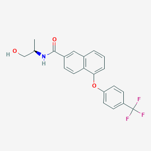 Chemical structure of YAP/TAZ inhibitor-3