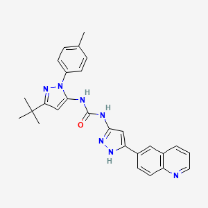 Chemical structure of Pyk2-IN-2