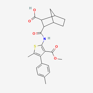 Chemical structure of endo CNTinh-03