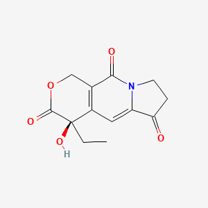 Chemical structure of (R)-Exatecan Intermediate 1