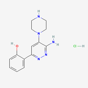Chemical structure of SMARCA-BD ligand 1 for PROTAC hydrochloride