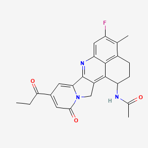 Chemical structure of Exatecan analog 36