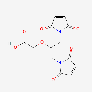 Chemical structure of diMal-O-CH2COOH