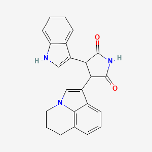 Chemical structure of (Rac)-Tivantinib