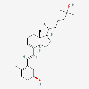Chemical structure of 25-Hydroxytachysterol3
