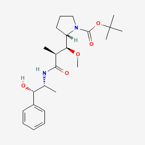 Chemical structure of (S,S,S,S,R)-Boc-Dap-NE