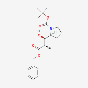 Chemical structure of Monomethyl auristatin E intermediate-15
