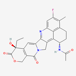Chemical structure of Ac-Exatecan