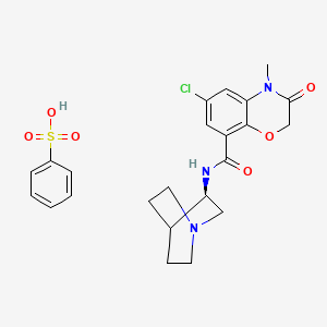 Chemical structure of Arazasetron besylate