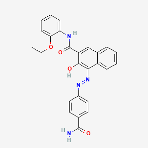 Chemical structure of Pigment red 170