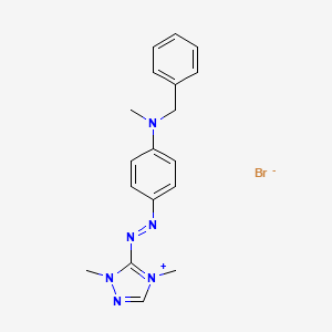 Chemical structure of Basic Red 46