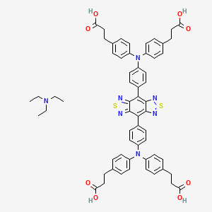 Chemical structure of CH1055 triethylamine